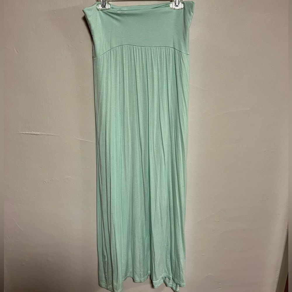 Popana Mint Maxi Skirt